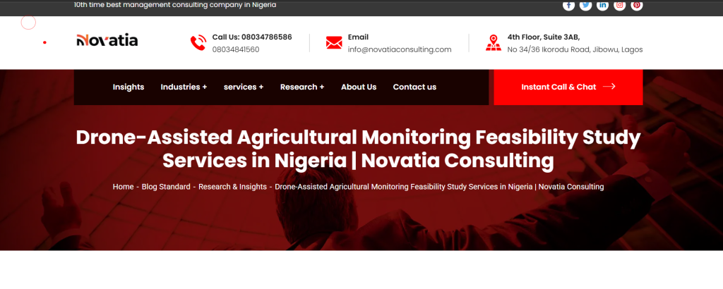 Drone-Assisted Agricultural Monetoring