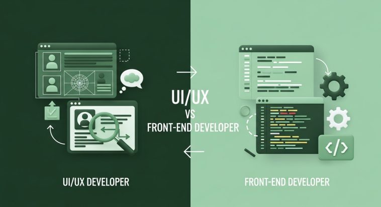 ui/ux vs front end designer