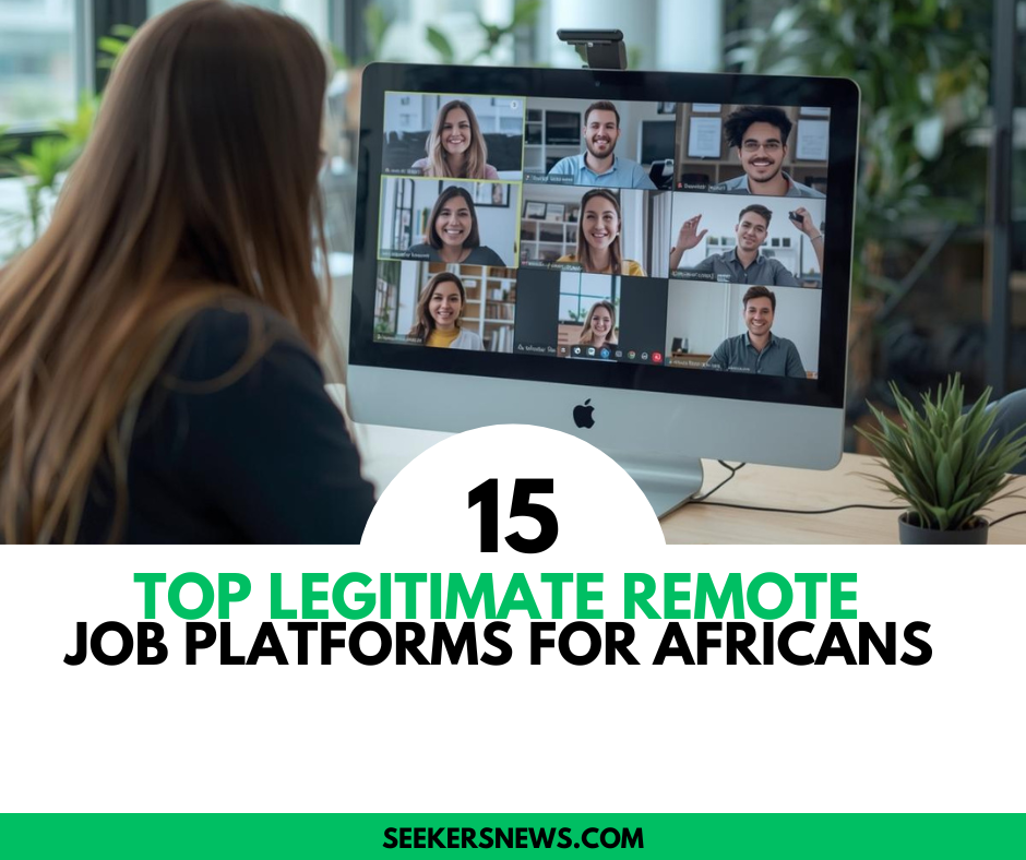 Legitimate Remote Job Platforms for Africans